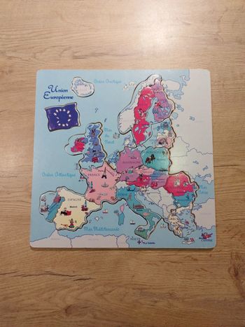 Puzzle bois Union Européenne