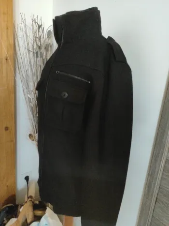 Veste chaude homme noire L Jack & Jones