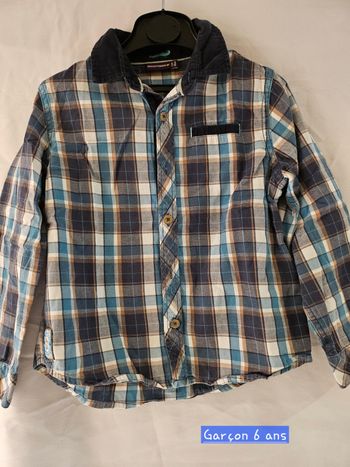 Chemise ML 6 ans