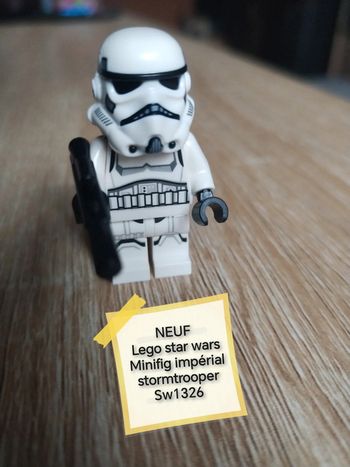 Lego star wars minifig impérial stormtrooper sw1326 neuf