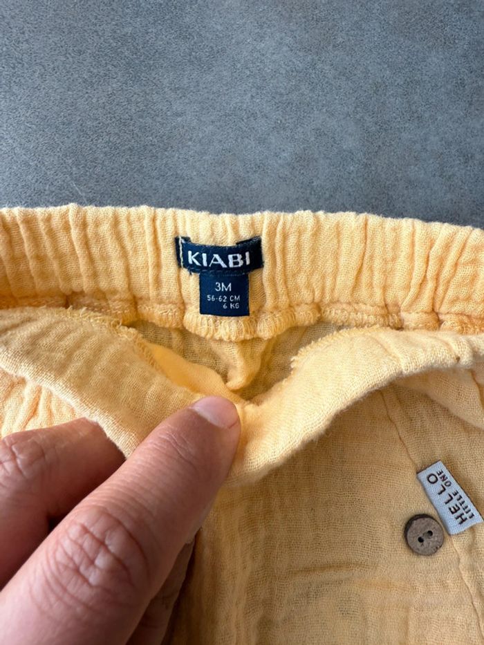 Joli short en gaz de coton 3 mois - photo numéro 2