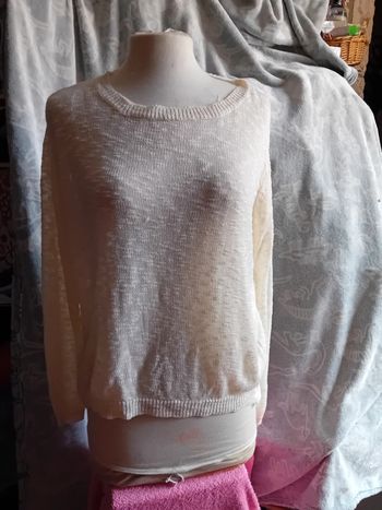 Pull semis transparent🪄 taille l  xl🪄Red queen