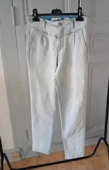 Jean mom bleu clair - IKKS - 36/S