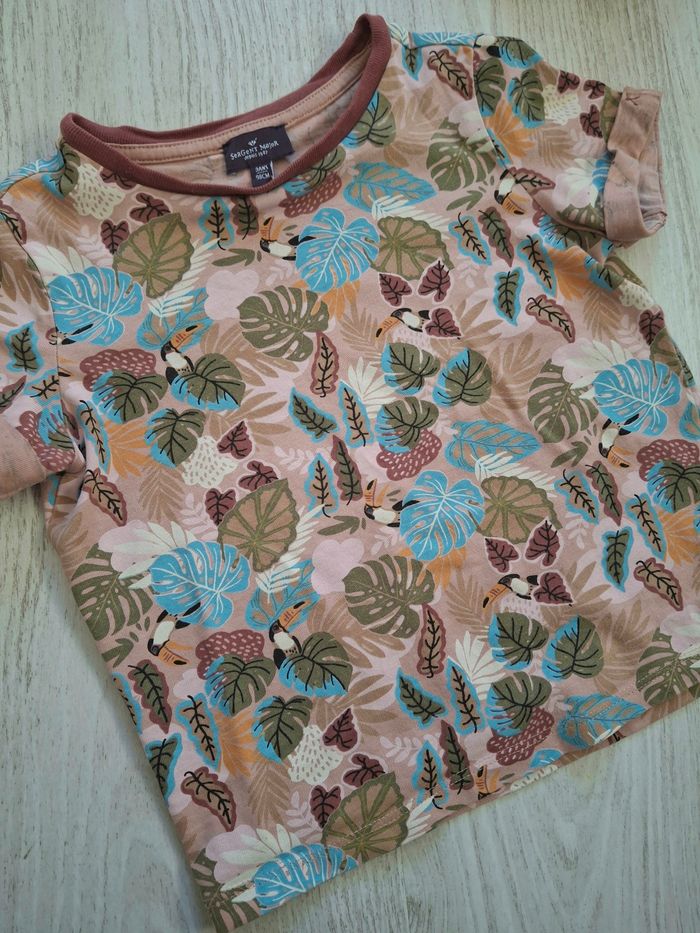 T-shirt manches courtes garçon tropical Sergent Major – 3 ans - photo numéro 4