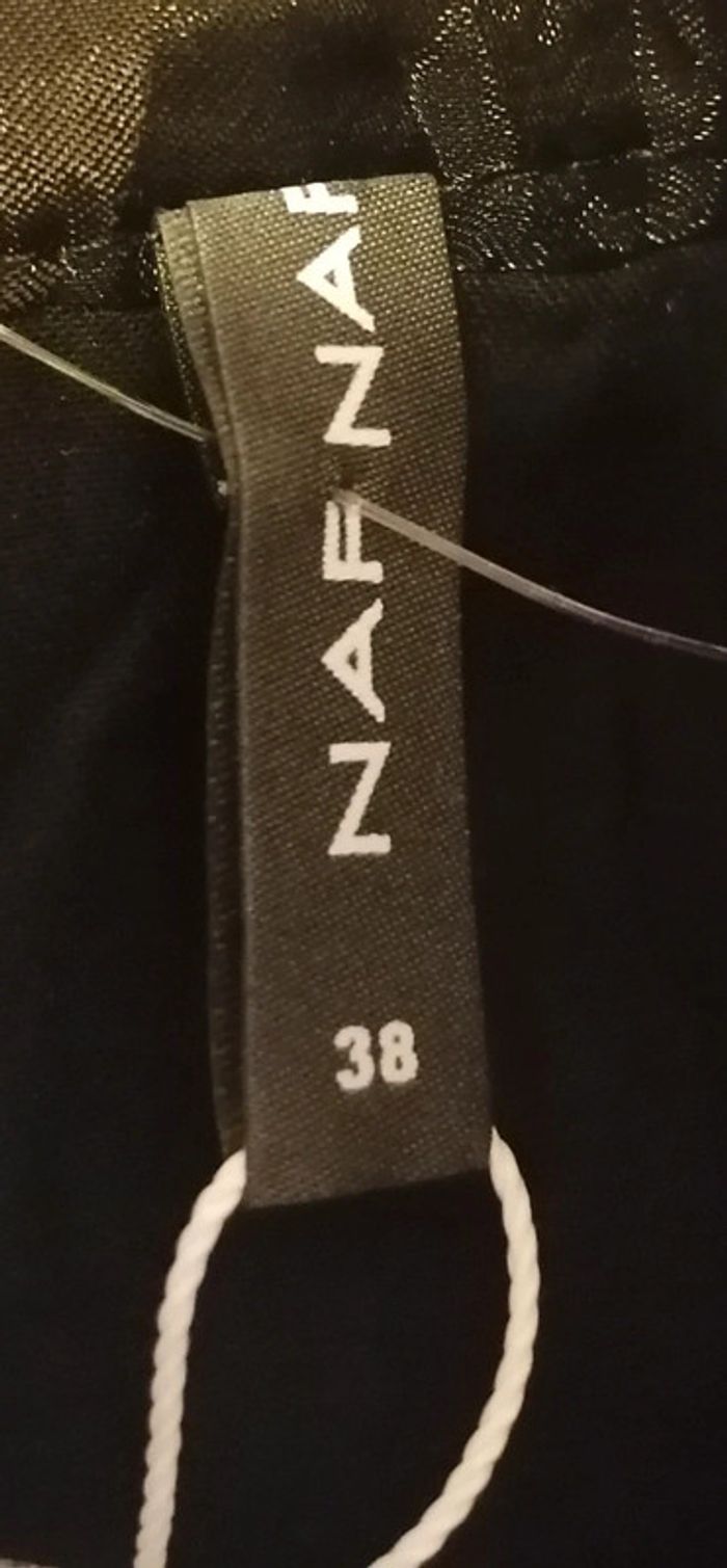 Jupe courte unie noire chic Taille 38 Nafnaf - photo numéro 14