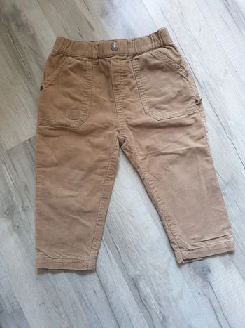 Pantalon velours côtelé