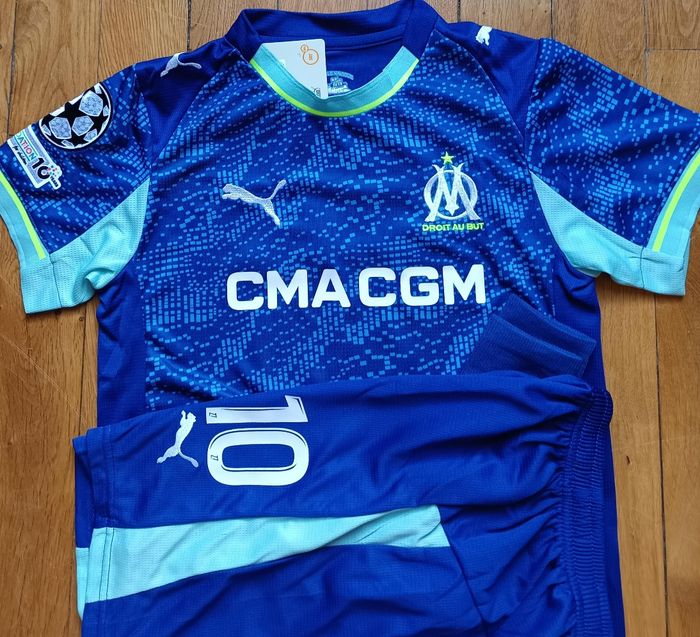 Kit football taille 12 ans modèle Greenwood Marseille 2026 - photo numéro 3