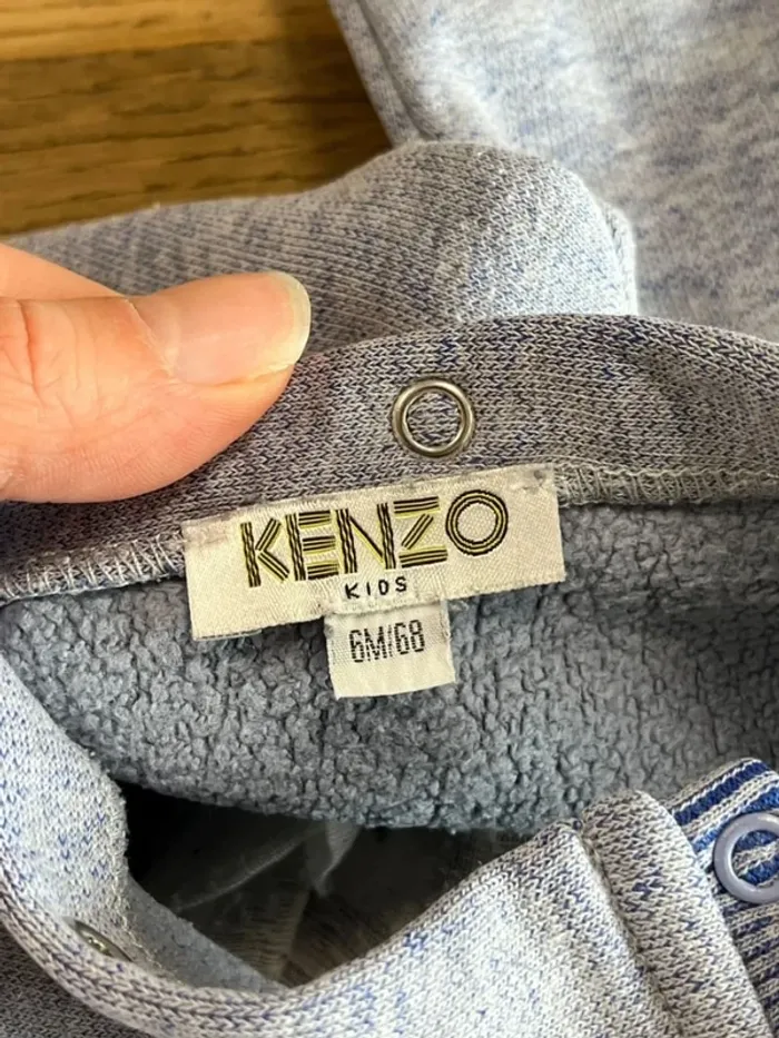 Combinaison grise et bleue Kenzo - photo numéro 3