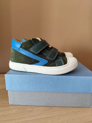 Chaussures romagnoli vert foncé