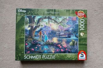 Puzzle la princesse et la grenouille