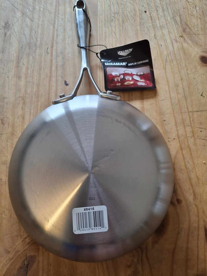 Poêle sauteuse professionnelle en inox vollrath pujadas Miramar 20.3cm - photo numéro 2