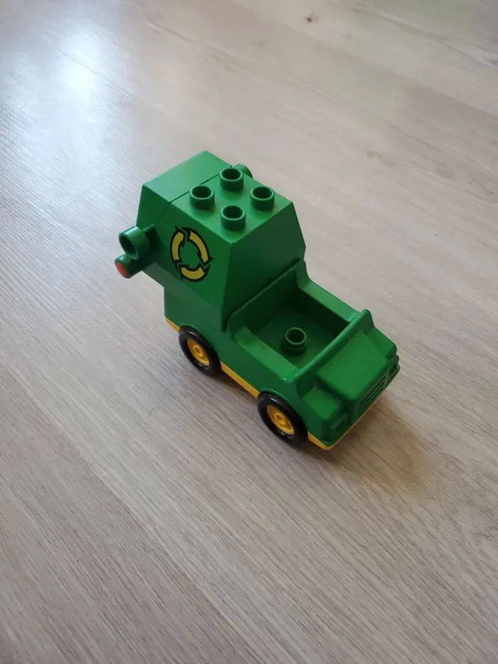 Camion poubelle lego duplo 2613 - photo numéro 2