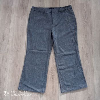 Pantalon chevrons gris t46/48