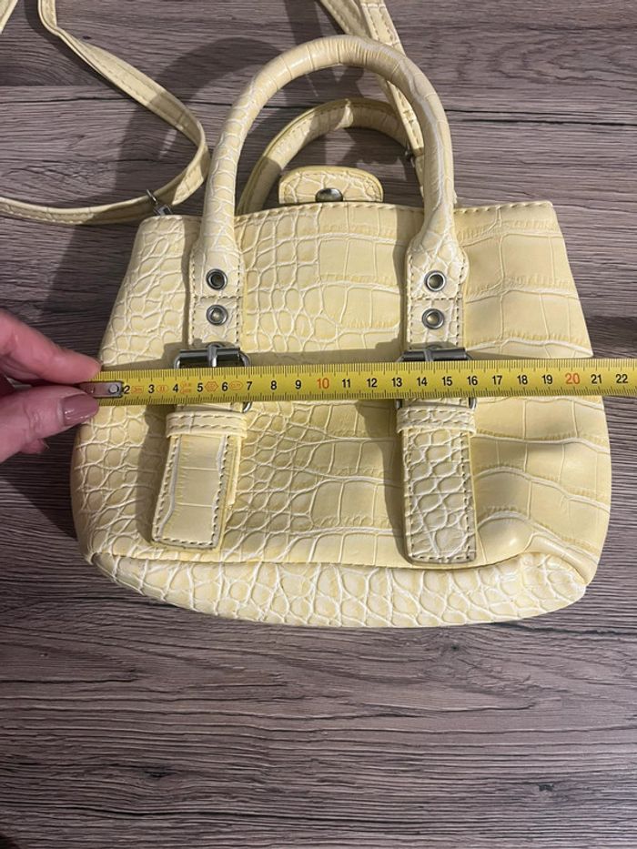 Petit sac jaune pastel - photo numéro 5