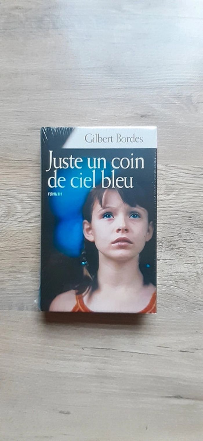 Livre NEUF Juste un coin de ciel bleu