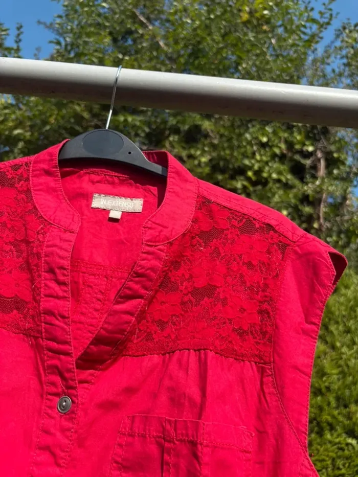 Robe rouge légère – Marque In Extenso - photo numéro 3