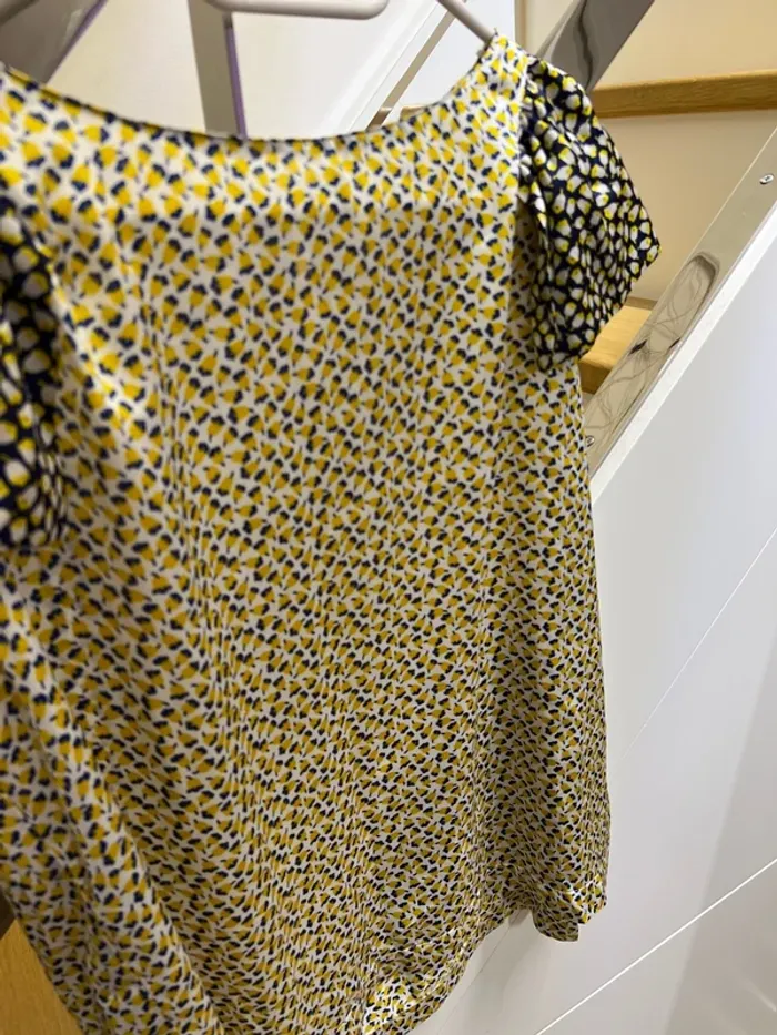 Blouse satin mancherons - photo numéro 3