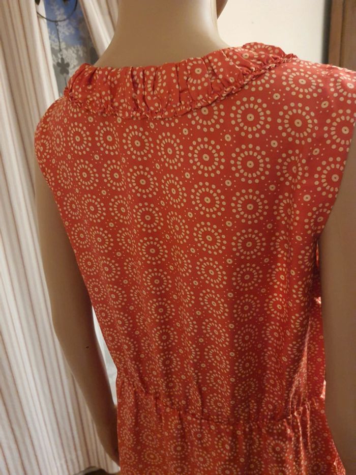 Jolie Robe Nougat London 100%soie taille 3 - photo numéro 9