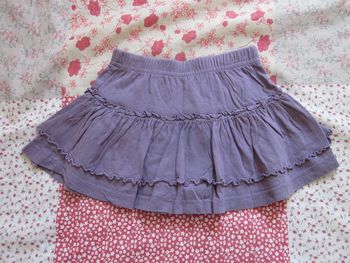 Jupe violette 12 mois