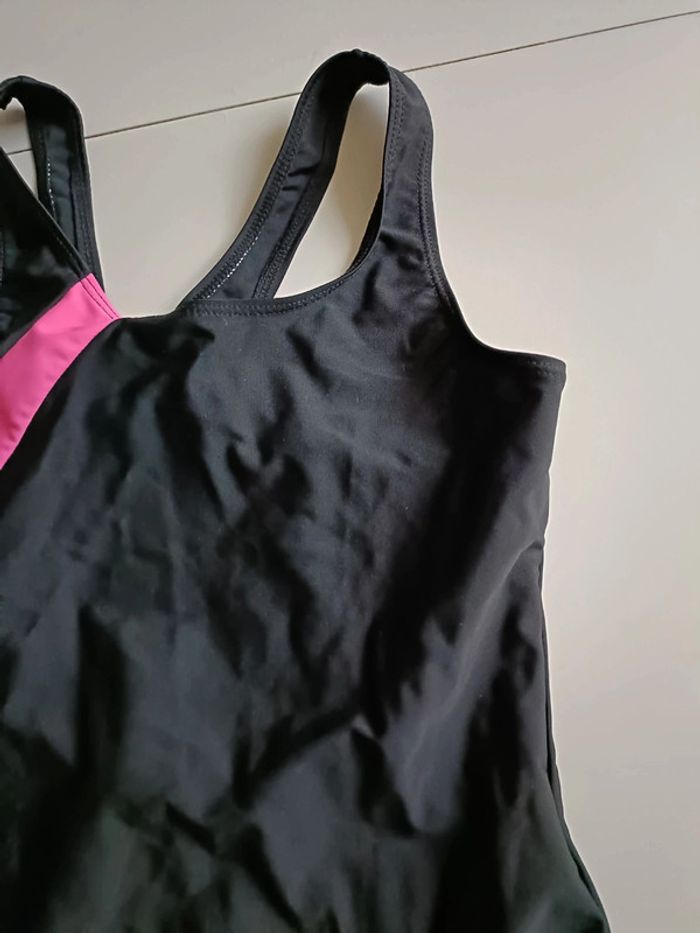 Maillot de bain tissaia noir et rose 16 ans - photo numéro 3