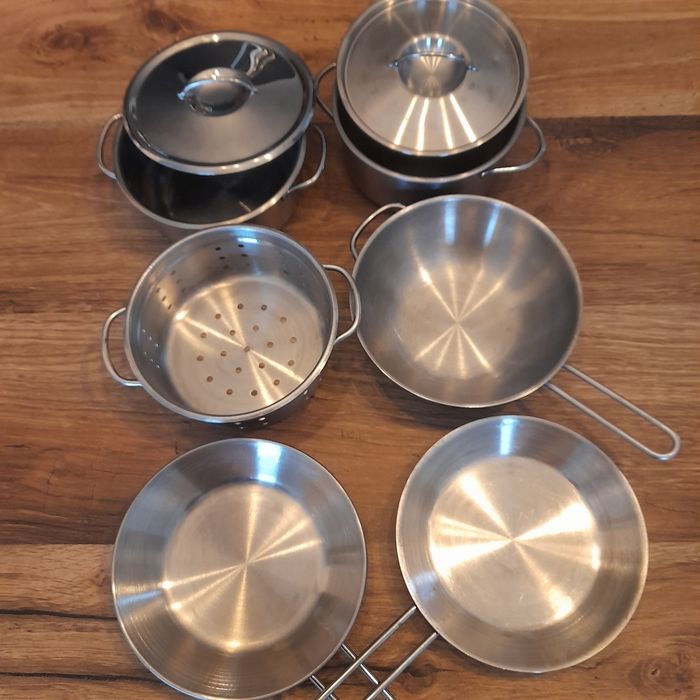 Ustensiles réel de cuisine pour enfants