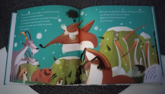 Livre "Le renard et la cigogne" neuf - photo numéro 2