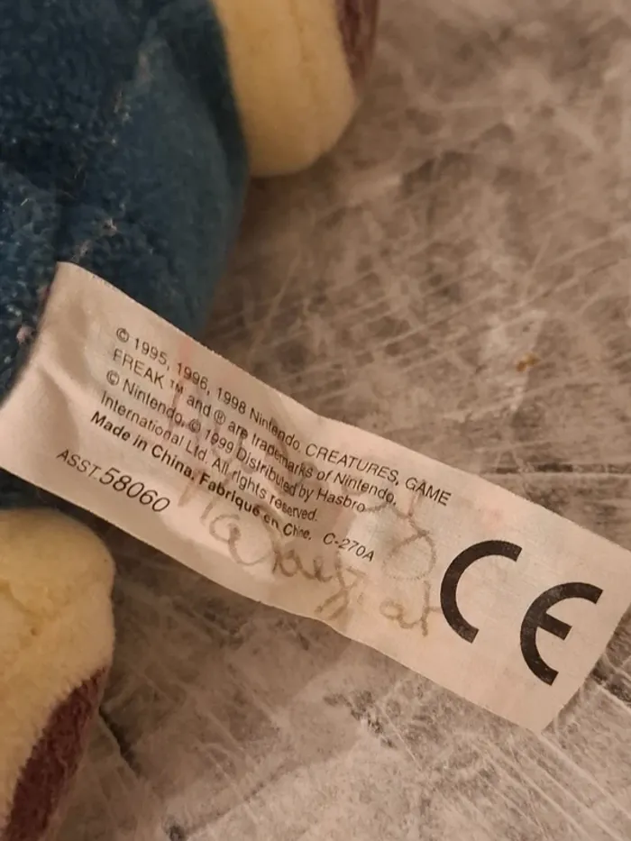 Peluches Vintage Pokémon Ronflex Pikachu - photo numéro 4