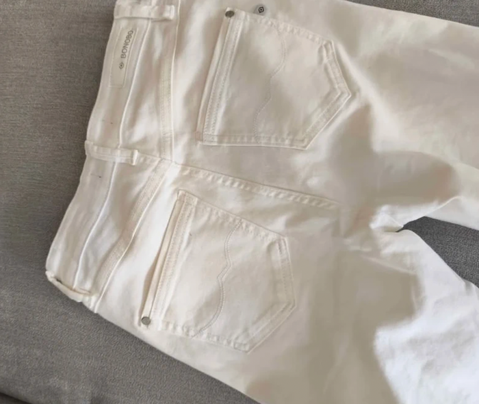 Jean Blanc Slim Fit Bonobo 34/24 - photo numéro 6
