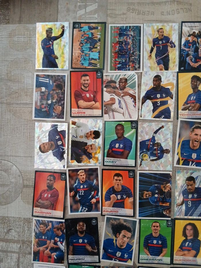 Lot de 56 stickers foot - photo numéro 2