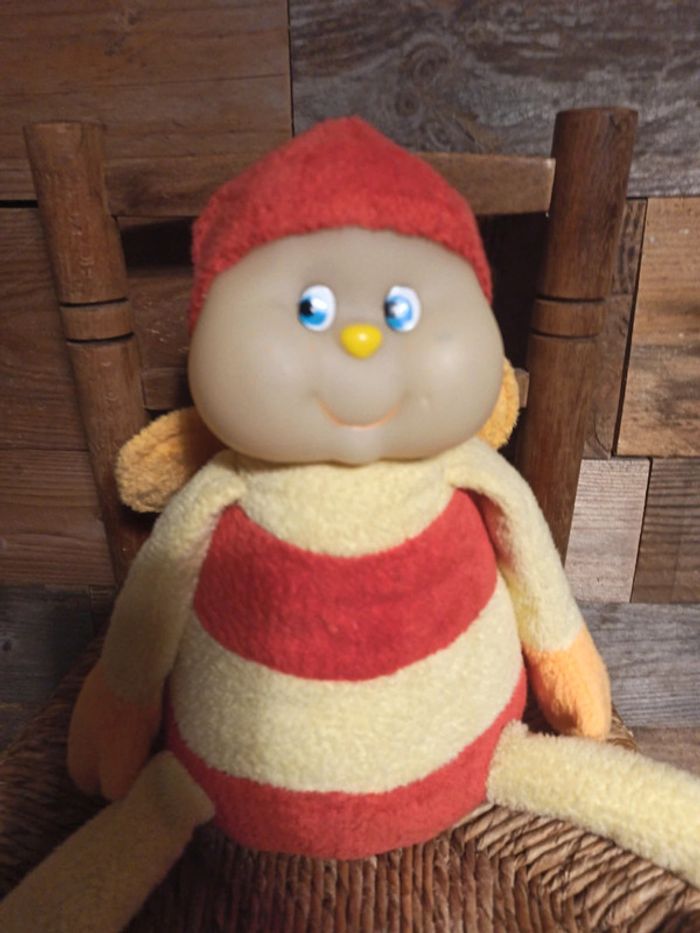 peluche luciole papillon ajena vintage tbe - photo numéro 6