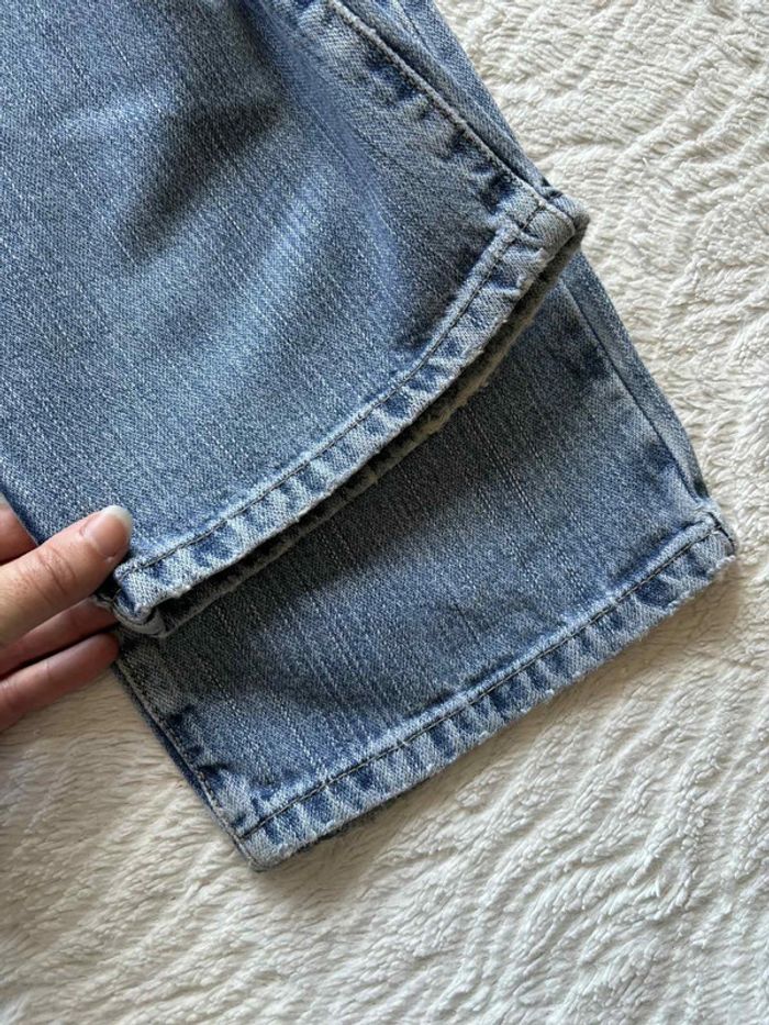Jean Levi’s femme 505 nouveau low straight droit bleu clair XL/42 W32 Mexico 2000s rare us - photo numéro 5