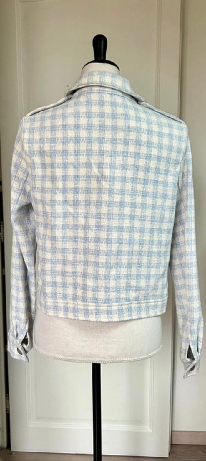 Veste à carreaux Zara - photo numéro 5