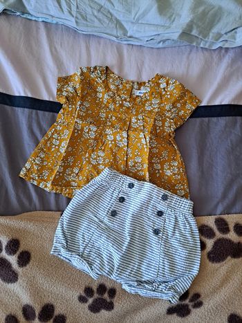 Ensemble manche courte