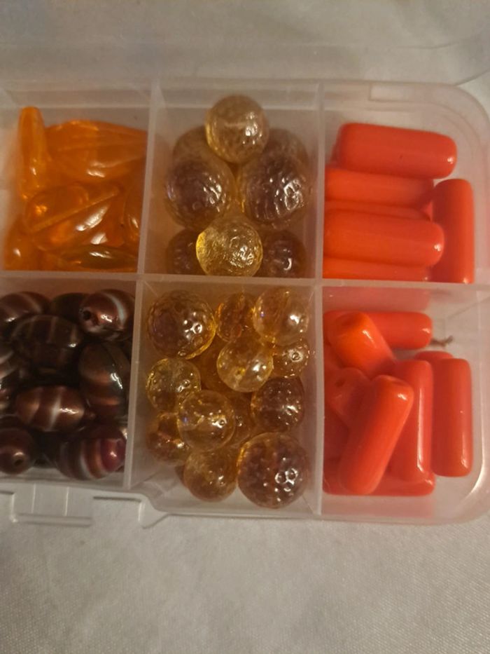 Lot de perles multicolore - photo numéro 11