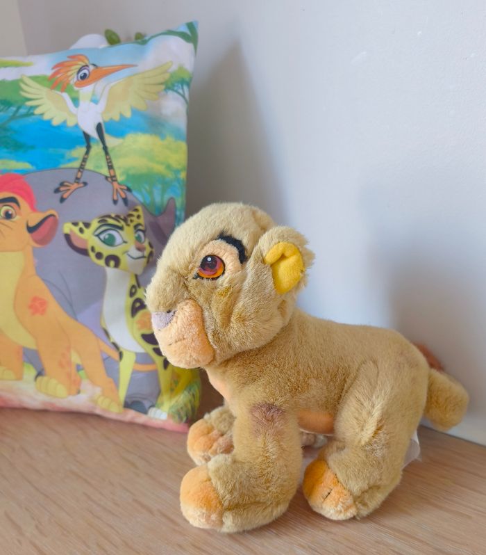 🌿 Coussin décoratif + Peluche Simba - Le Roi Lion - Disney 🌿 - photo numéro 8