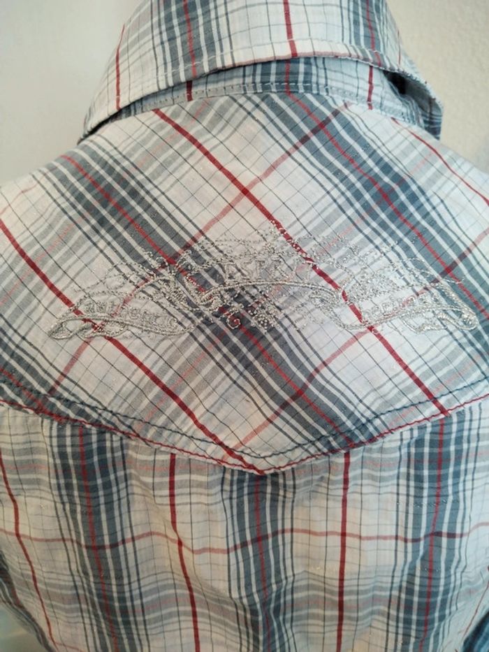 Chemise à carreaux Esprit taille 34 - photo numéro 8