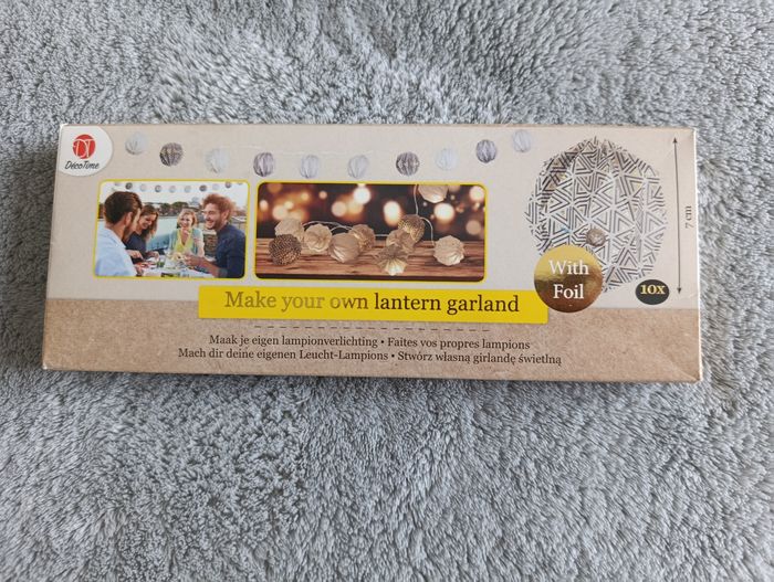 Guirlande lumineuse à monter soi-même – 10 lanternes ✨ - photo numéro 2