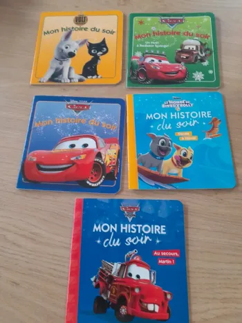 Lot 5 livres " mon histoire du soir"