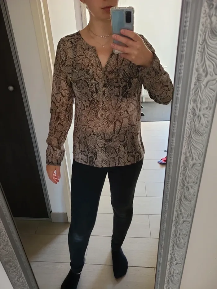 Blouse motif "serpent" - photo numéro 2