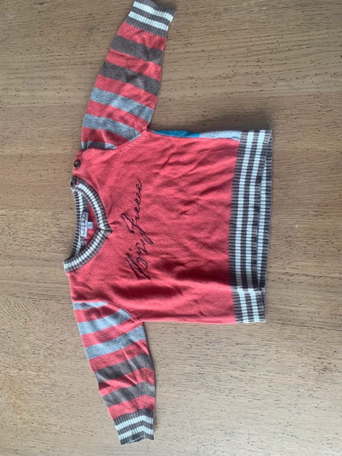 Pull la boîte à malice 12 mois