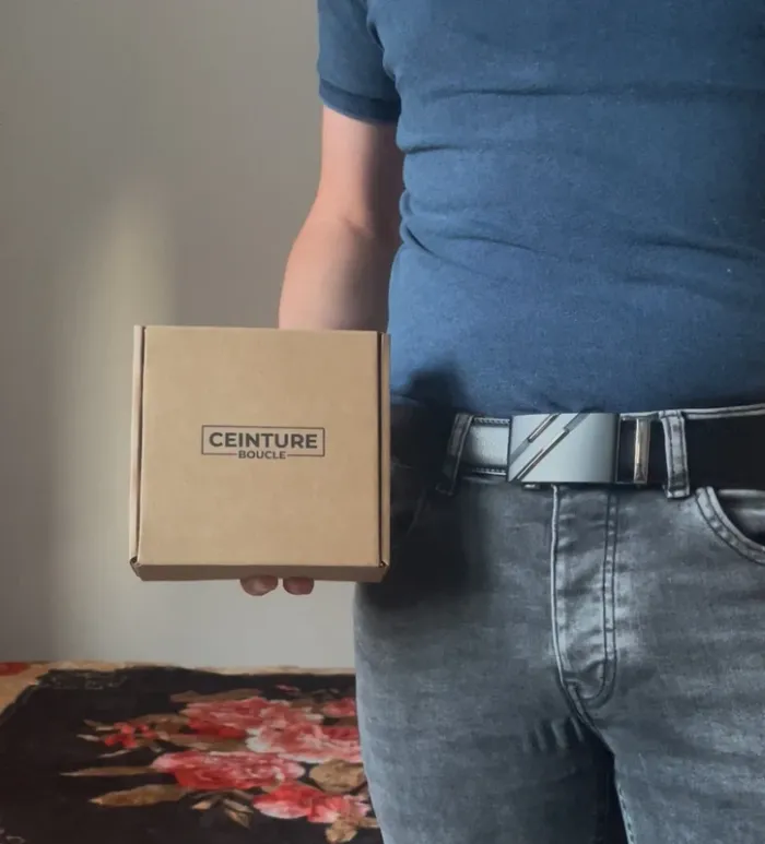 Ceinture automatique sans trou – Ajustable – Neuve avec boîte - photo numéro 2