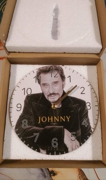 Horloge johnny Hallyday 