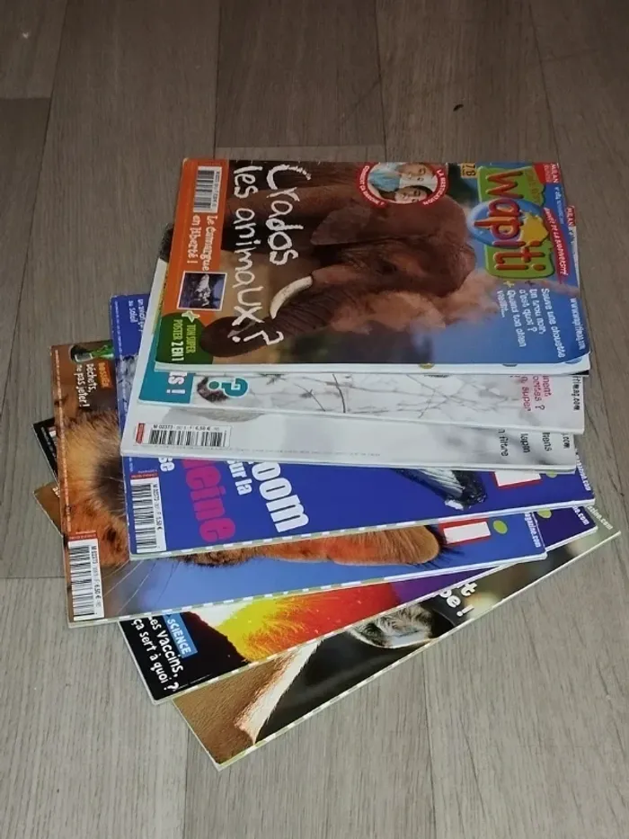 Lot de 7 magazines Wapiti année 2010-11-12-13 L028 - photo numéro 4