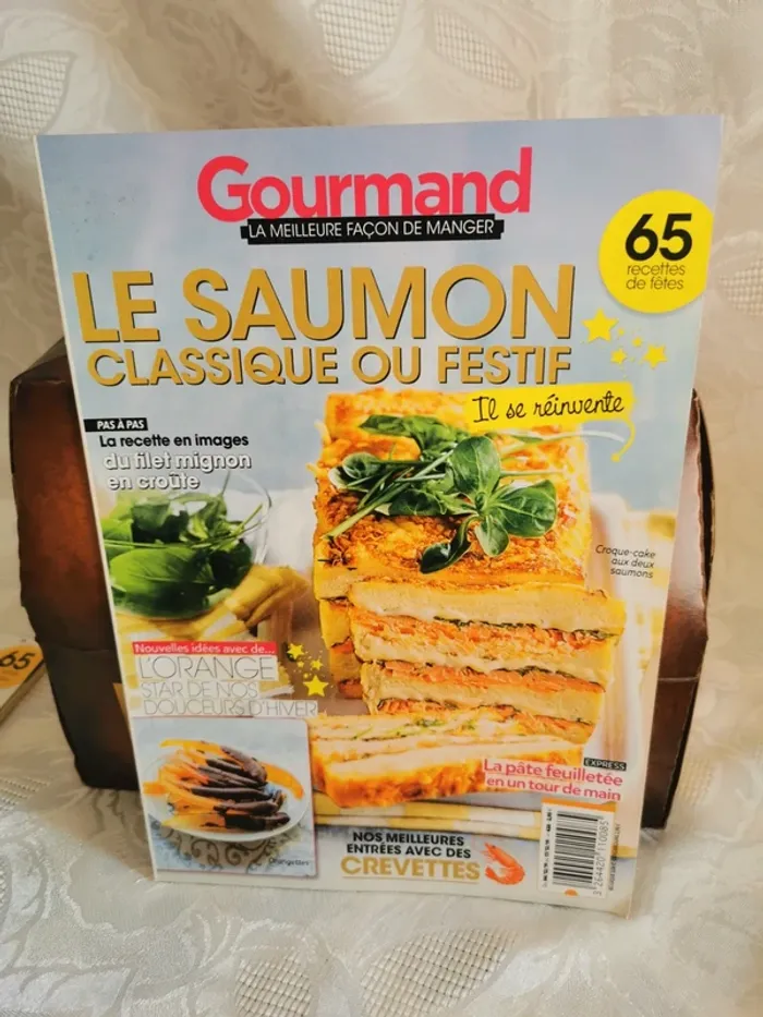 Lot de 5 magazines "Gourmand – La meilleure façon de manger" - photo numéro 5