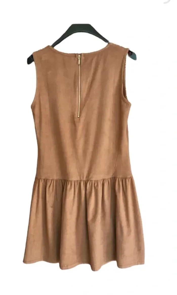 robe marron à strass - photo numéro 2