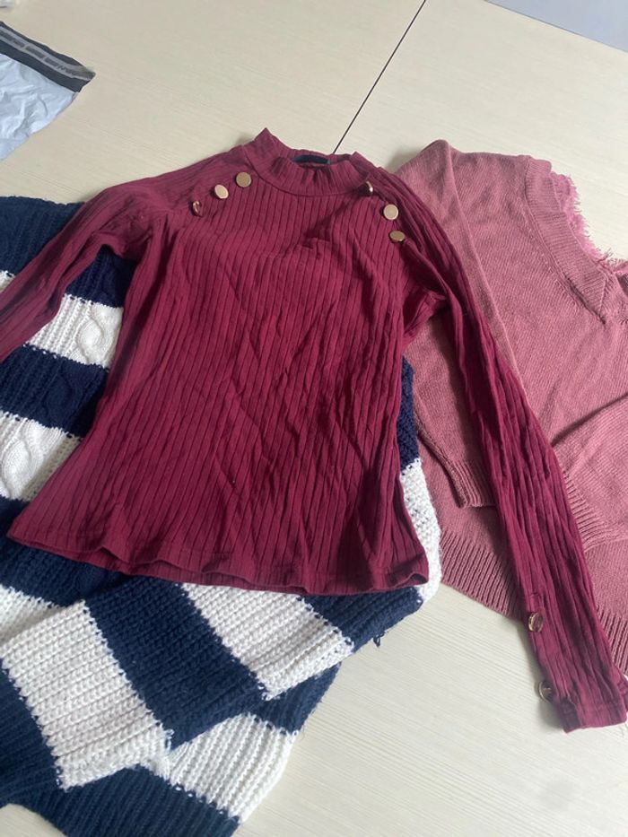 Lot de 3 pulls - photo numéro 4