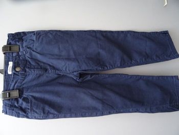 Pantacourt bleu marine - 10 ans