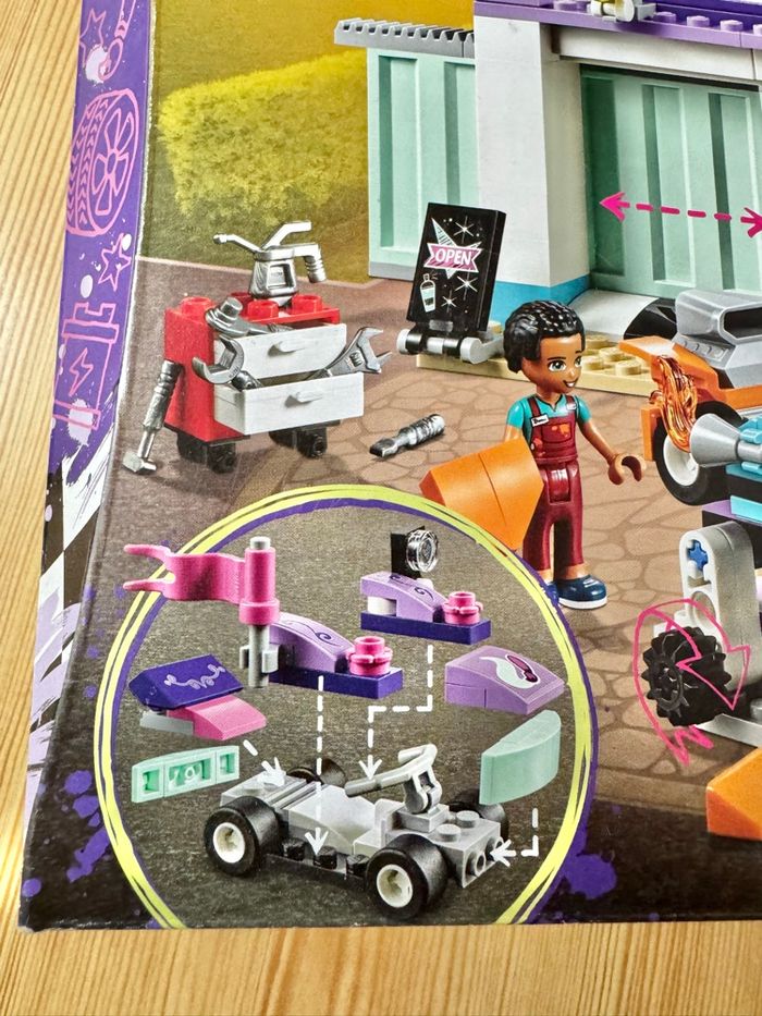 Lego Set Friends : l’Atelier de Customisation de Kart (Réf. : 41351) - NEUF - photo numéro 7
