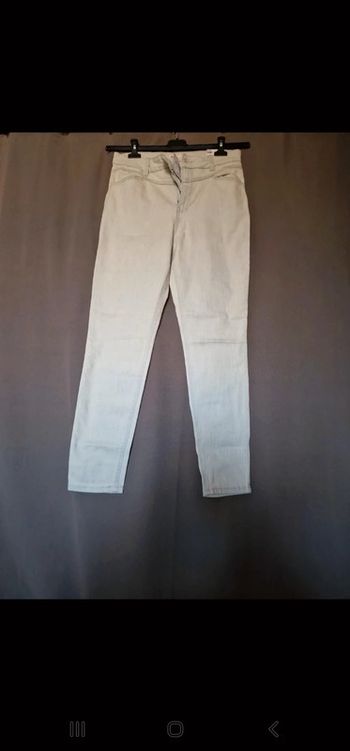 Jean skinny taille haute 42