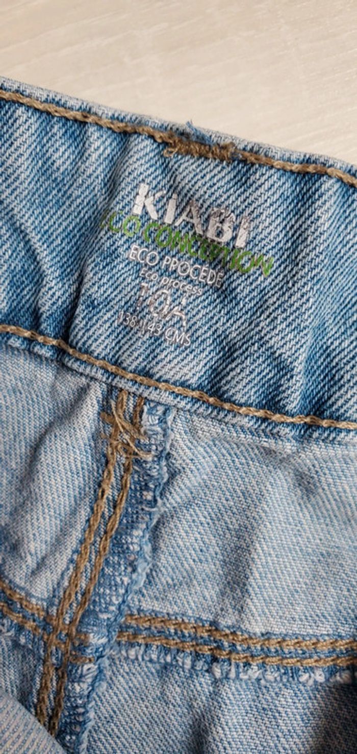 Pantalon large type patte d'éléphant 10 ans Kiabi - photo numéro 2